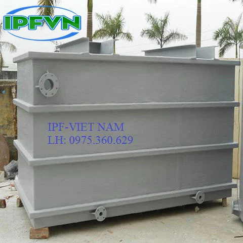Bể nhựa FRP bọc composite – Giải pháp lưu trữ hóa chất bền, chống ăn mòn vượt trội