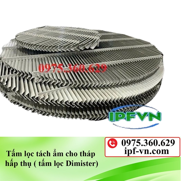 Demister trong tháp hấp thụ – Tại sao không thể thiếu?