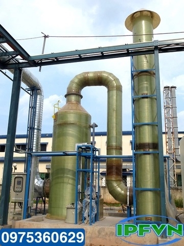 Vì Sao Tháp Xử Lý Khí Thải Là Giải Pháp Bắt Buộc Đối Với Doanh Nghiệp Sản Xuất?