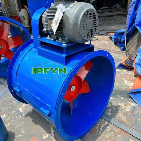 Ứng dụng của quạt hướng trục trong hệ thống thông gió nhà xưởng