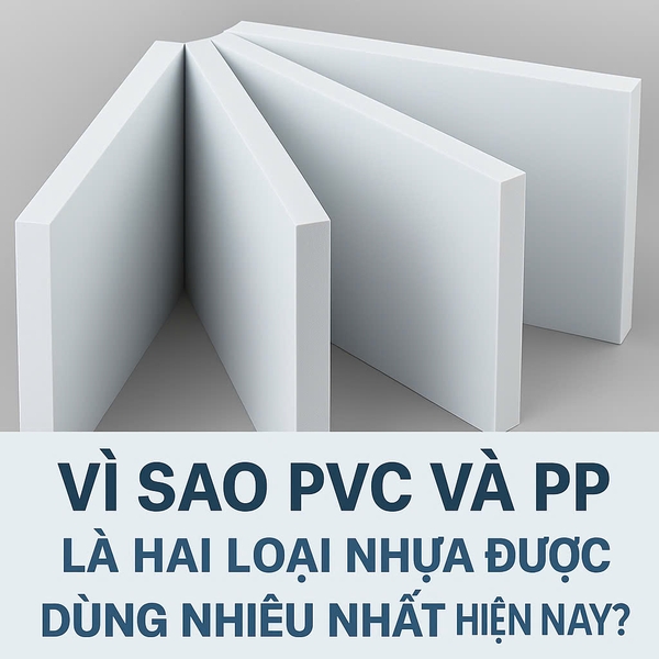Vì sao PVC và PP là hai loại nhựa được dùng nhiều nhất hiện nay?