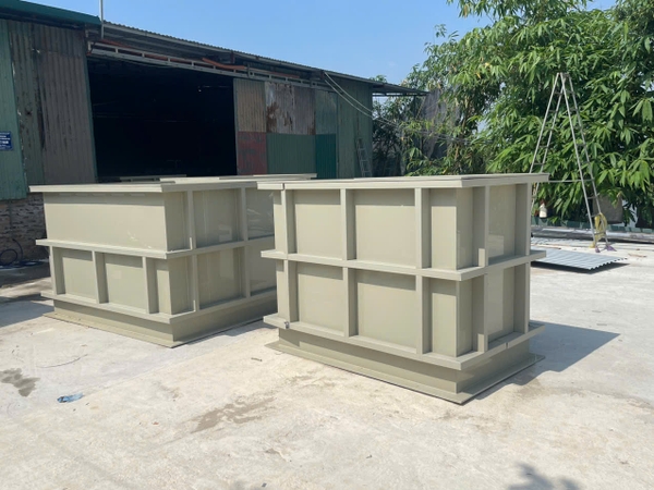 Bể nhựa trong ngành xi mạ – Chịu axit, không rỉ, dễ gia công