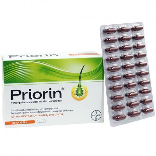 Priorin - Viên uống trị rụng tóc, mọc tóc hiệu quả từ Đức