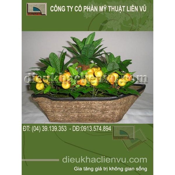 Chậu cây cảnh bằng nhựa