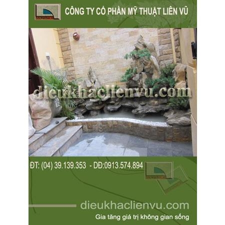 tiểu cảnh sân vườn