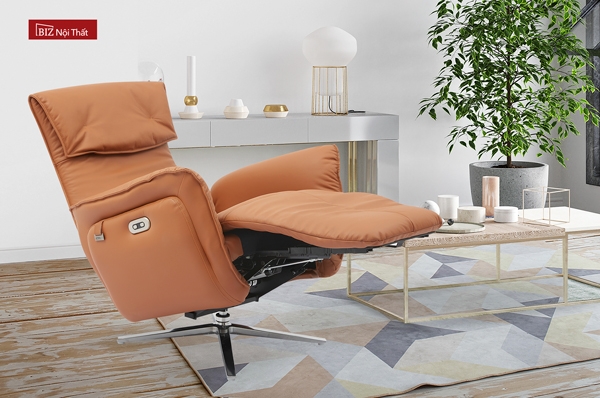 Ghế Sofa đơn thư giãn chỉnh điện thông minh da bò Italia nhập khẩu ASTRO-111 màu Tobacco Ghế Sofa Đơn Thư Giãn Chỉnh Điện Thông Minh Da Bò Italia Nhập Khẩu Astro-111 Màu Tobacco