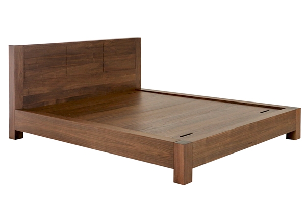 Giường Gỗ Óc Chó Xuất Khẩu Nhật Bản Walnut-02