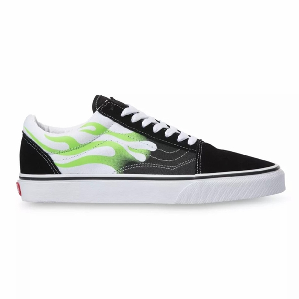VANS FLAME OLD SKOOL BLACK