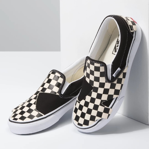 VANS Việt Nam - VANS SLIP-ON ORIGAMI CHECKERBOARD WHITE VN0A4TZTQXH