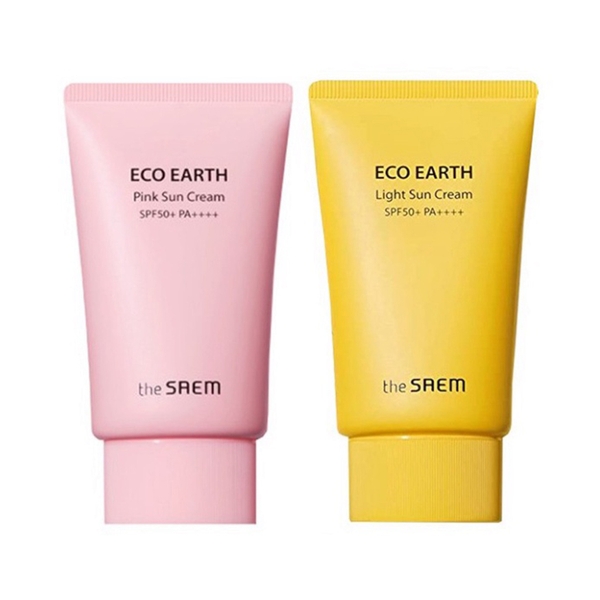 Kem Chống Nắng The Saem Eco Earth Power  SPF50+/PA+++ 50g