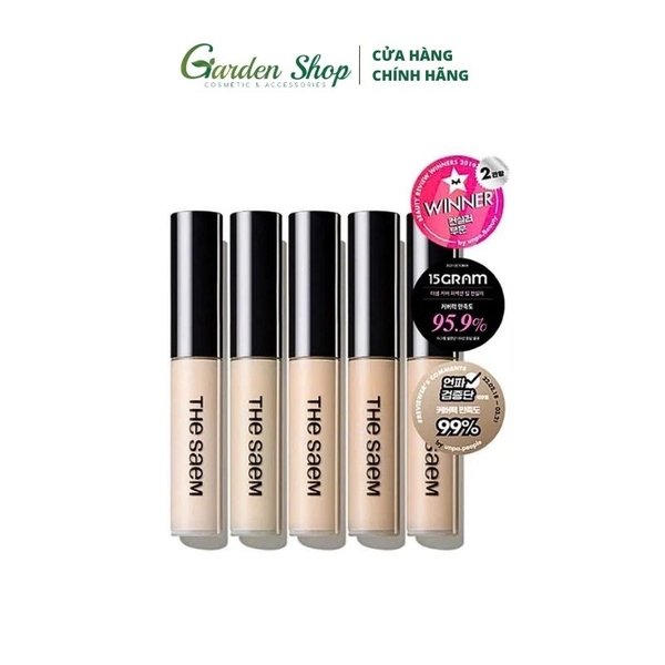 Kem Che Khuyết Điểm The Saem Cover Perfection Tip Concealer SPF28 PA++