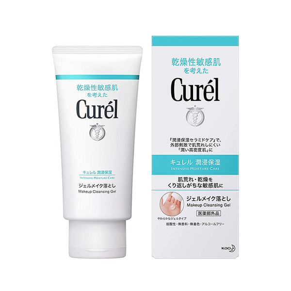 Gel Tẩy Trang Cấp Ẩm Chuyên Sâu Curél Intensive Moisture Care Makeup Cleansing Gel 130g