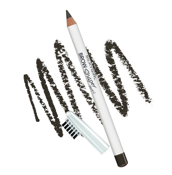 Chì Kẻ Mày Kèm Chổi Tiện Dụng, Dễ Vẽ Silkygirl Brow Shaper Pencil 1.14g