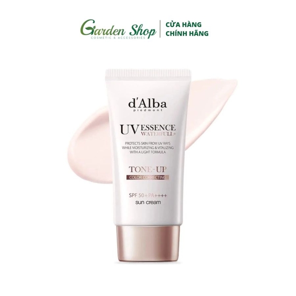 Kem Chống Nắng Nâng Tone D'Alba Waterfull TONE UP Sun Cream SPF50+ PA++++ 50ml 