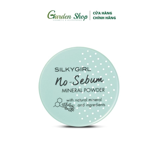 Phấn Phủ Dạng Bột Kiềm Dầu Cho Da Mịn Màng Silkygirl No Sebum Mineral Powder 5g