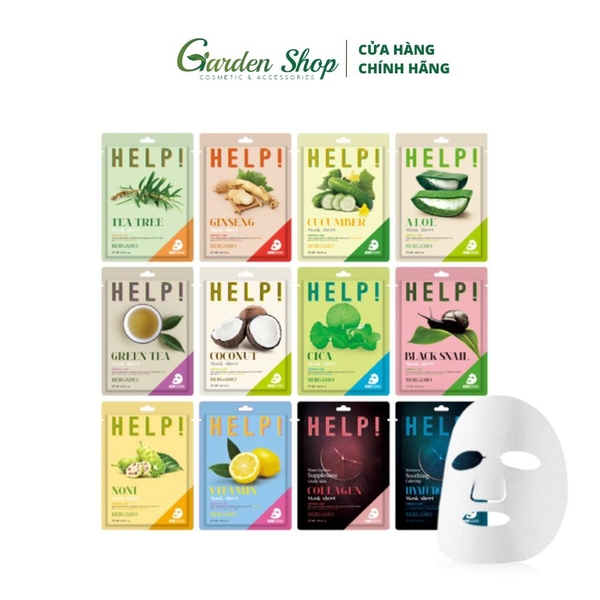 Mặt Nạ Bergamo Help Mask Pack 25ml