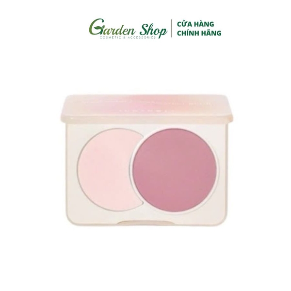 Bảng Má Hồng JudyDoll Dual Color Combination Blush 6g - D04 Blacklight Berry