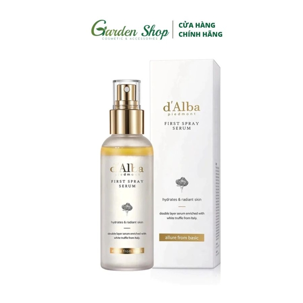 Xịt Khoáng Serum D'Alba First Spray Căng Bóng Da Lành Tính 100ml/ 50ml