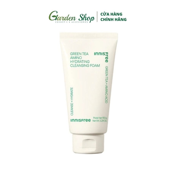 Sữa Rửa Mặt Làm Sạch Dịu Nhẹ Trà Xanh Innisfree Green Tea Foam Cleanser 150ml