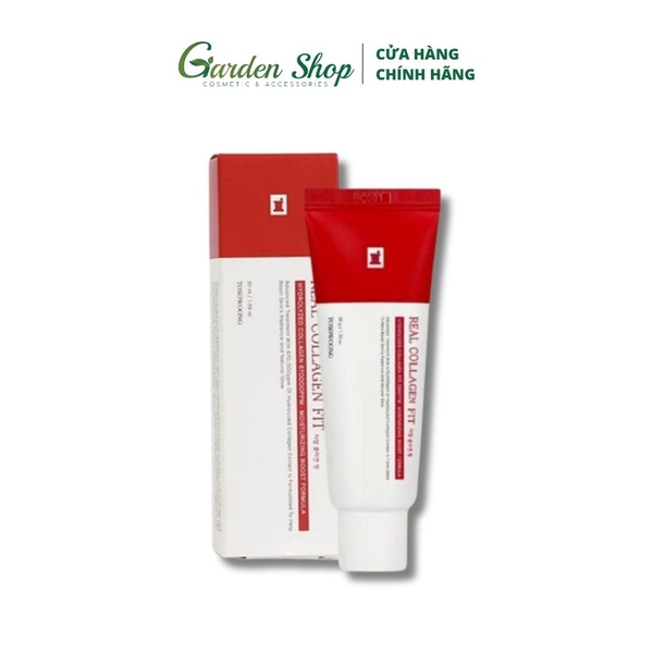Kem Peel Da Collagen Nano Tosowoong Real Collagen Fit Cream Pack Hàn Quốc 50ml 