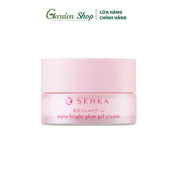 Kem Dưỡng Trắng Da, Giảm Thâm Nám Ban Đêm Senka White Beauty Glow Gel Cream 50g