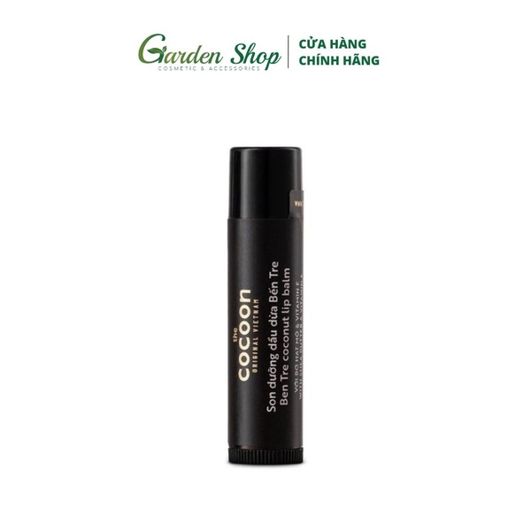 Son Dưỡng Môi Chiết Xuất Dầu Dừa Bến Tre The Cocoon Ben Tre Coconut Lip Balm 5g