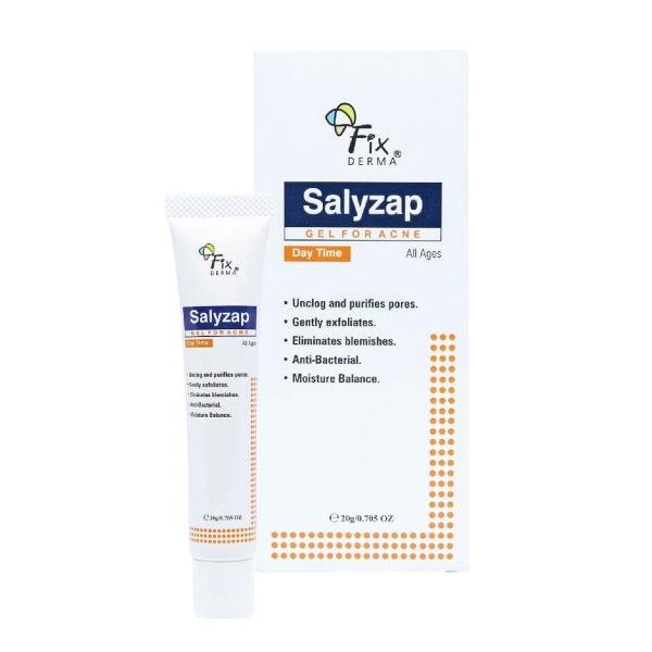 Gel Trị Mụn Fixderma Salyzap Gel For Acne (Dùng ban ngày) (20g)(ktđ)