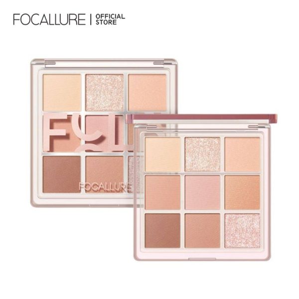 Bảng Mắt 9 Ô Focallure Soft Glam Eyeshadow Palette FA E01 9g