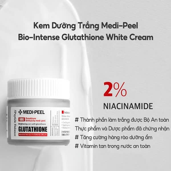 kem dng m glutathione Sur.Medic+ Super 1000Tm Enriched Cream 50ml Kem Dng Trng Medi-Peel Bio-Intense