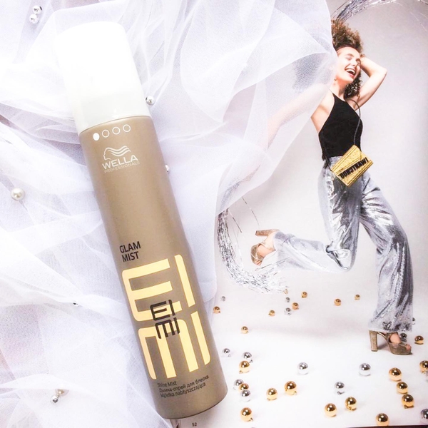 Xịt dưỡng bóng tóc Wella Professionals EIMI Glam Mist Shine Spray 200ml