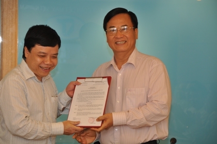 Đồng chí Phạm Hoà Bình được bổ nhiệm Giám đốc điều hành Tập đoàn Dệt May Việt Nam