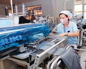Xuất khẩu dệt may: Khu vực FDI chiếm ưu thế
