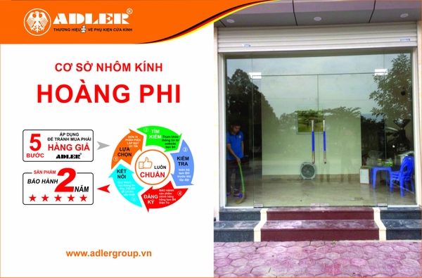 HÃY ĐỂ NHÔM KÍNH HOÀNG PHI TRANG HOÀNG NGÔI NHÀ BẠN VỚI ADLER!