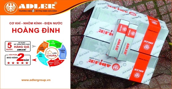 ADLER CÙNG NHÔM KÍNH HOÀNG ĐÌNH KHẲNG ĐỊNH ĐẲNG CẤP VƯỢT TRỘI