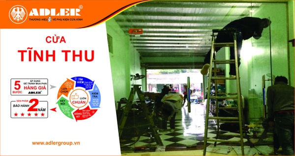 CỬA TĨNH THU ĐƠN VỊ LẮP ĐẶT UY TÍN CỦA ADLER TẠI THANH HÓA.