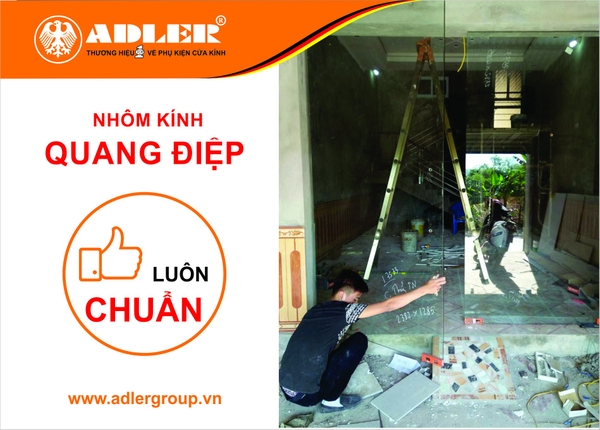 BẢN LỀ SÀN ADLER- NGƯỜI BẠN THÂN THIẾT CỦA NHÔM KÍNH QUANG ĐIỆP