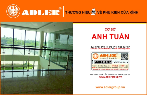 ADLER CÙNG CƠ SỞ ANH TUẤN ĐẾN VỚI MỌI CÔNG TRÌNH
