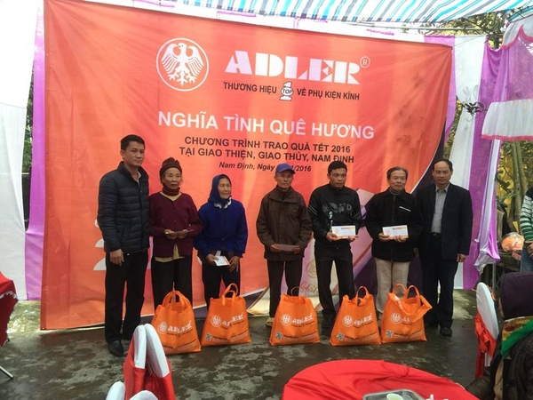 TRAO QUÀ TẾT 2016 “NGHĨA TÌNH QUÊ HƯƠNG“ - Adlergroup.vn