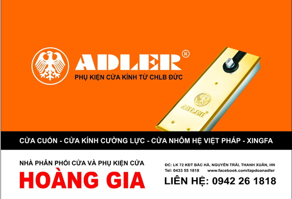 THÔNG BÁO KẾT THÚC CHƯƠNG TRÌNH HỖ TRỢ IN BẠT LÀM BIỂN QUẢNG CÁO CỦA TẬP ĐOÀN ADLER