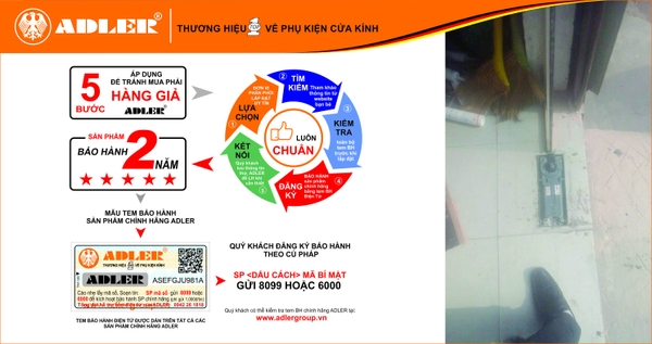 ADLER – KIM CHỈ NAM CỦA CỬA KÍNH MINH ĐỨC