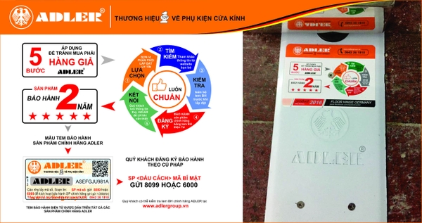 ĐẲNG CẤP ADLER - THƯƠNG HIỆU HÀNG ĐẦU TẠI VIỆT NAM