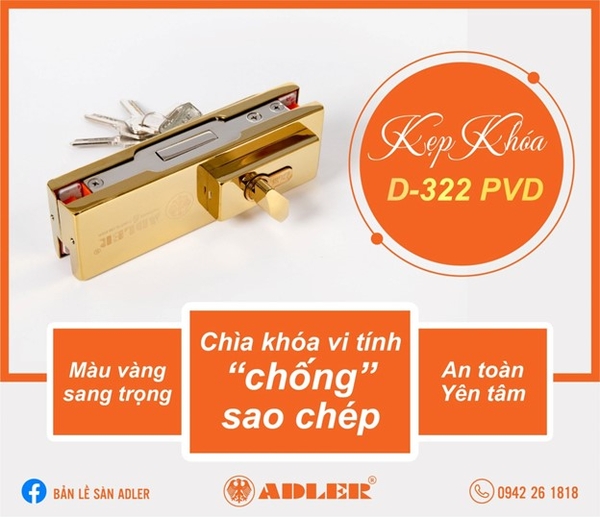 KẸP KHÓA ADLER VÀ NHỮNG ƯU ĐIỂM NỔI BẬT