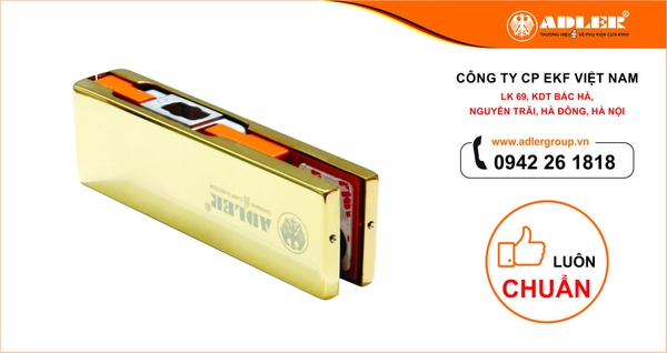 ĐẶC ĐIỂM KẸP DƯỚI CỦA THƯƠNG HIỆU PHỤ KIỆN CỬA KÍNH ADLER