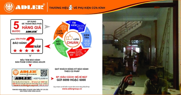 PHỤ KIỆN KÍNH ADLER – NIỀM TỰ HÀO CỦA NHÔM KÍNH TOẢN THẮNG