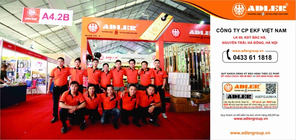 Adler group tại hội trợ Vietbuild 2016