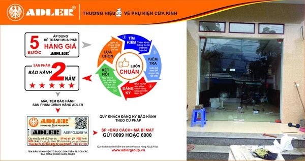 PHỤ KIỆN KÍNH ADLER – CHÌA KHÓA CHO NGÔI NHÀ HOÀN MỸ