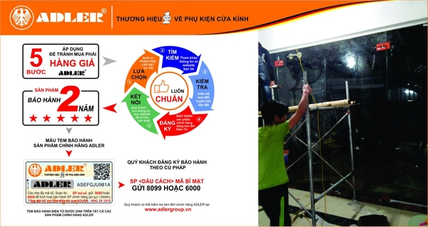 PHỤ KIỆN KÍNH ADLER – SỰ LỰA CHỌN SỐ 1 CHO NGÔI NHÀ VIỆT