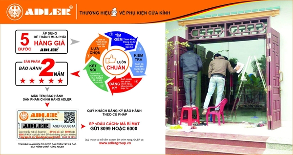 ĐẠI LÝ PHƯƠNG BẰNG VÀ NIỀM TIN VỚI PHỤ KIỆN KÍNH ADLER