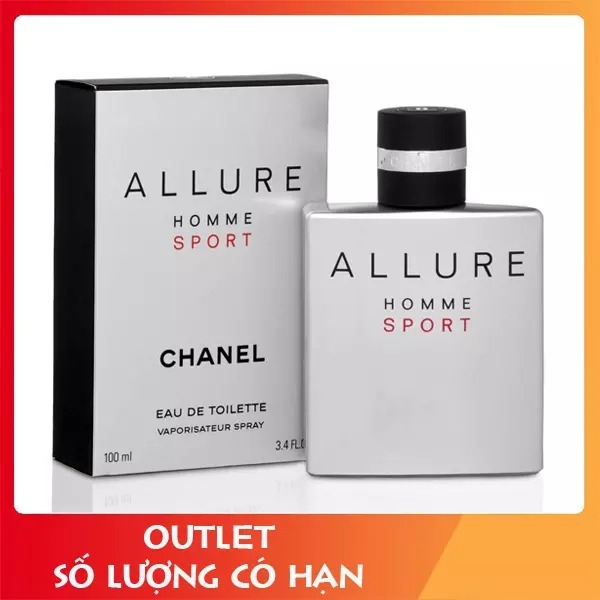 Chanel Allure Homme Sport (EDT) 100ml For Men OL6. Năng Động, Gợi Cảm & Tươi Mát