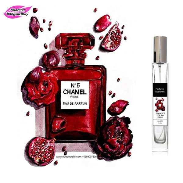 Nước Hoa Chiết Nữ Chanel No5 Red EDP 10ml - C1885.